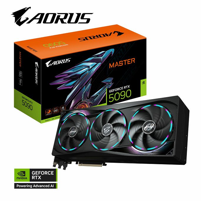 Gigabyte RTX5090 Aorus Master, 32GB GDDR7, NVIDIA GeForce, GV-N5090AORUS M-32GD, - Slika 27