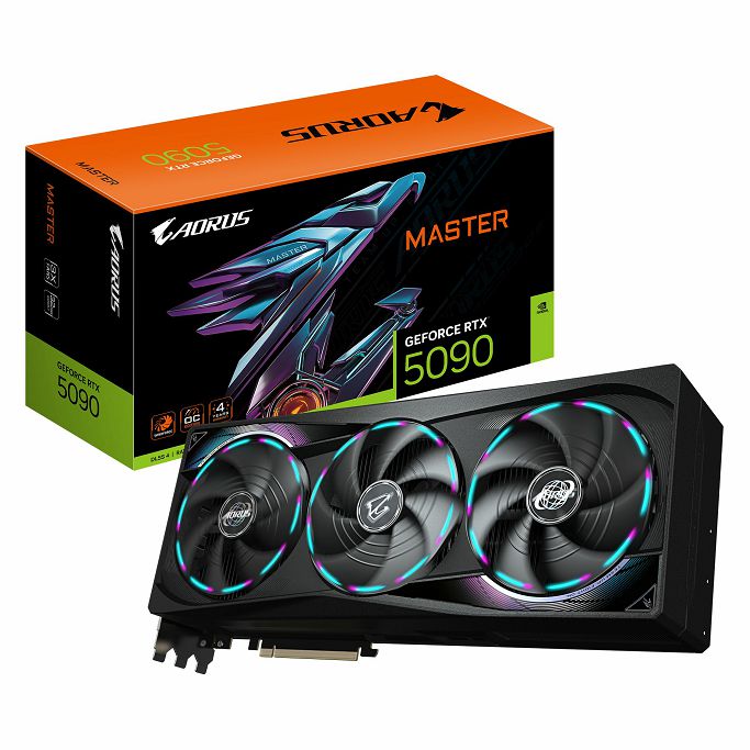 Gigabyte RTX5090 Aorus Master, 32GB GDDR7, NVIDIA GeForce, GV-N5090AORUS M-32GD, - Slika 28