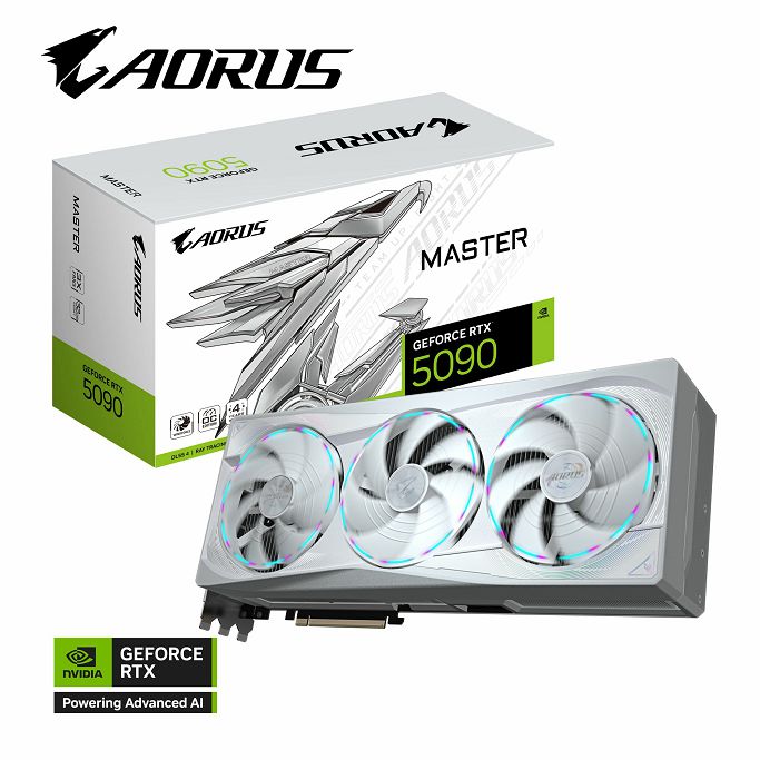Gigabyte RTX5090 Aorus Master Ice, 32GB GDDR7, NVIDIA GeForce, GV-N5090AORUSM ICE-32GD - Slika 17