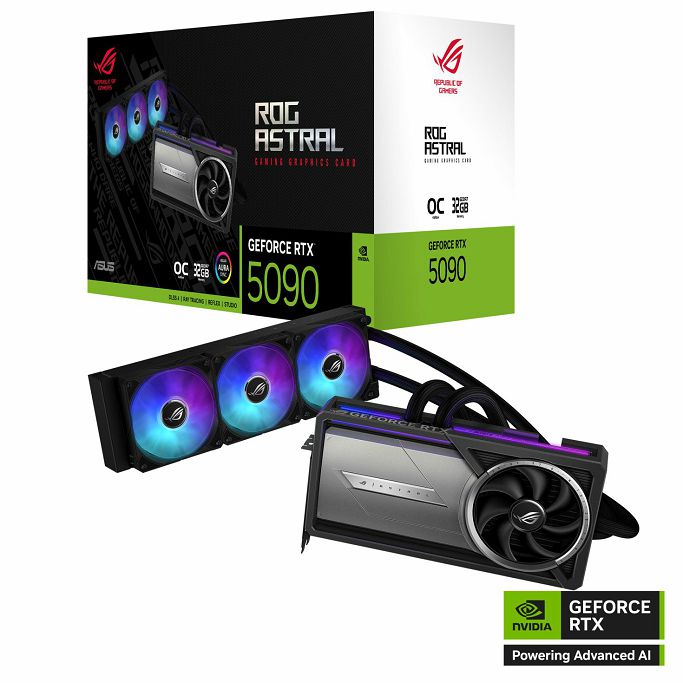 ASUS RTX5090 ROG-ASTRAL-LC-RTX5090-O32G-GAMING, 32GB GDDR7, NVIDIA GeForce, Liquid cooling, 90YV0LW2-M0NA00 - Slika 47