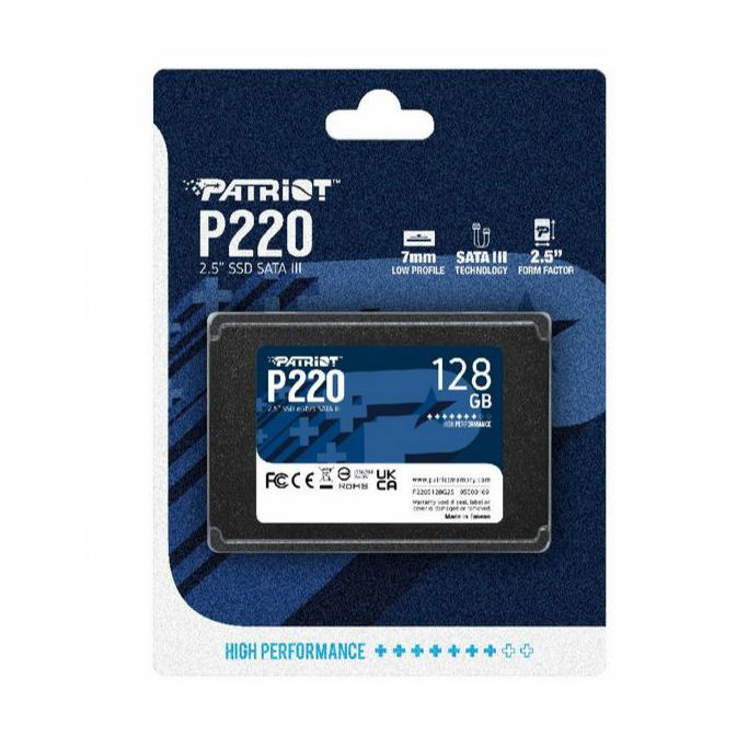 Patriot SSD 128GB P220 2.5" SATA, P220S128G25 - Slika 4