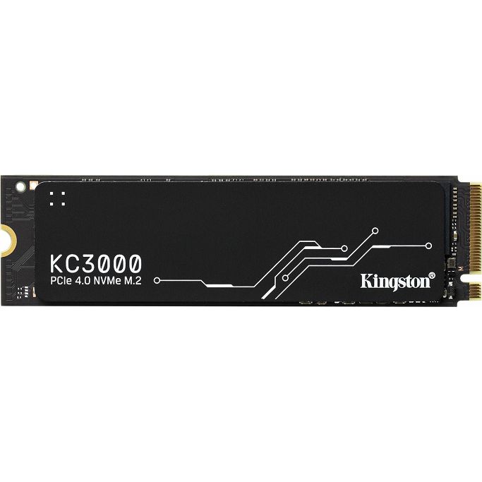 Kingston SSD 2TB, KC3000, M.2 2280, NVMe, PCIe 4.0, SKC3000D/2048G - Slika 2