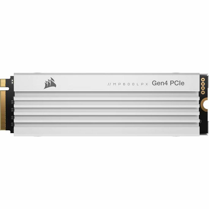 CORSAIR SSD 2TB, Gen4 MP600 PRO LPX White, NVMe, 7100/6800 MB/s, CSSD-F2000GBMP600PLPW - Slika 10