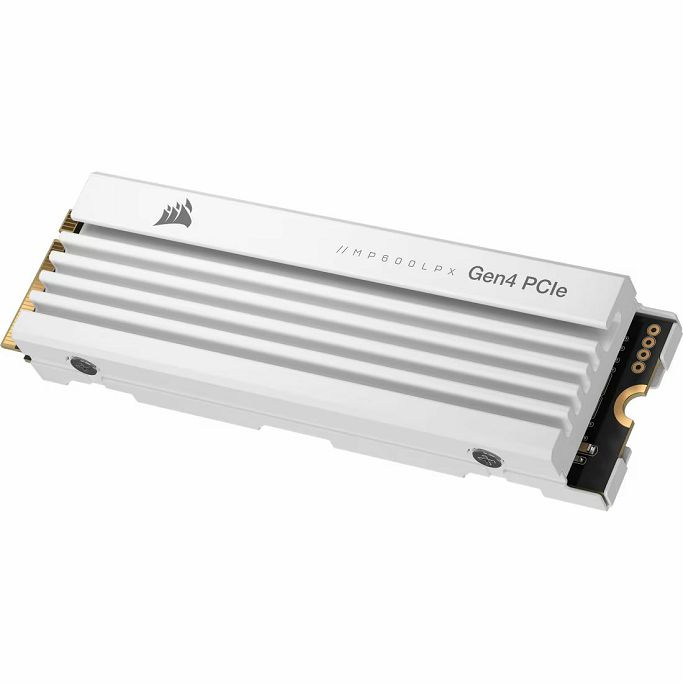 CORSAIR SSD 2TB, Gen4 MP600 PRO LPX White, NVMe, 7100/6800 MB/s, CSSD-F2000GBMP600PLPW - Slika 11