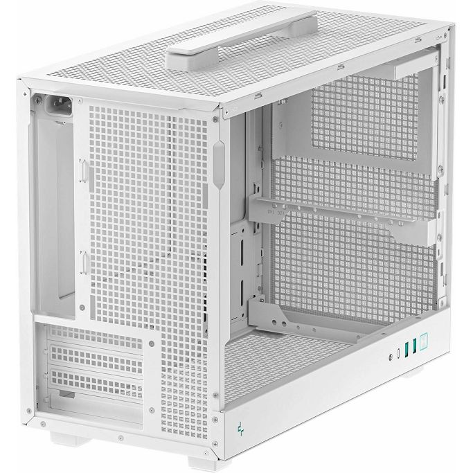 DeepCool Mini-ITX CH160 PLUS WH, Mini-ITX, Tempered glass, White, R-CH160-WHNGM0-G - Slika 9