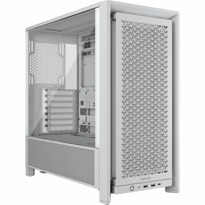 Corsair Midi Tower Frame 4000D RS, glass window, White, CC-9011313-WW - Slika 19