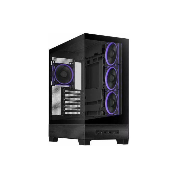 Asus Midi Tower A31 Plus, ARGB, Black, glass window, 90DC00R0-B19000 - Slika 1