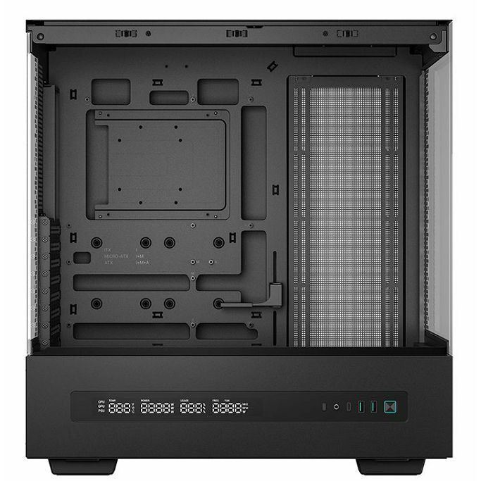 DeepCool Midi Tower CH690 DIGITAL, ATX, Tempered glass, black, R-CH690-BKNNA0D-G-1 - Slika 8