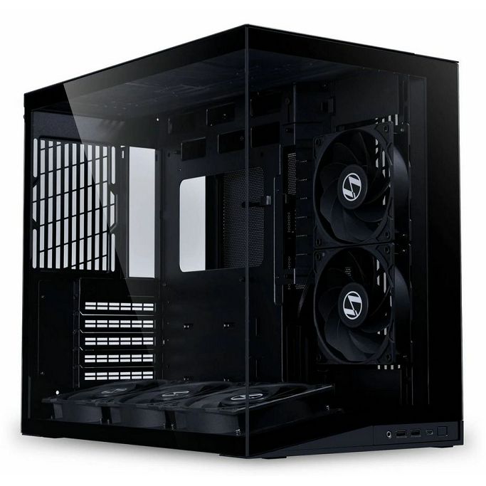 Lian Li Midi Tower O11D Mini V2 Flow, glass window, Black, O11DMIV2FX, 4718466019851 - Slika 6