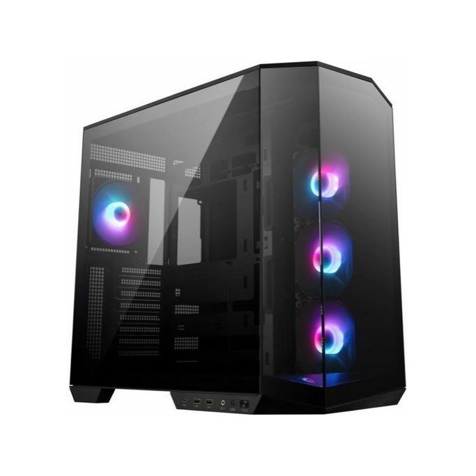 MSI Midi Tower MAG Pano 100R PZ, Black, 4xARGB ventilators, 306-7G26R21-HH9 - Slika 1