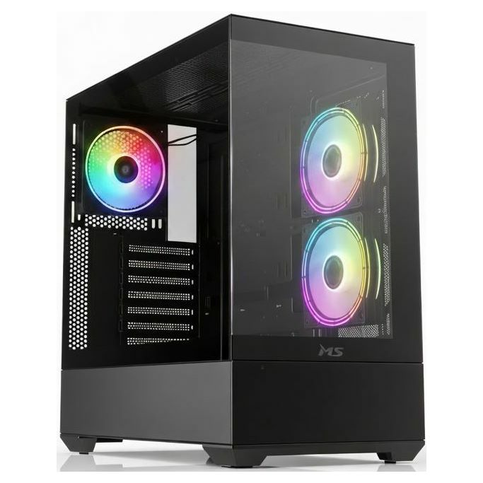 MS Midi Tower ARMOR V740, Gaming, Black, MSC10053 - Slika 1