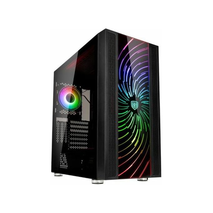 Kolink Midi Tower Unity Adapt, glass window, ARGB, Black, 5999094003552 - Slika 1