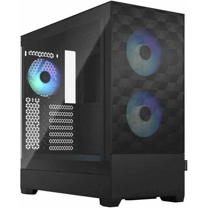 Fractal Midi Tower Design Pop Air RGB Black TG Clear Tint, FD-C-POR1A-06 - Slika 1
