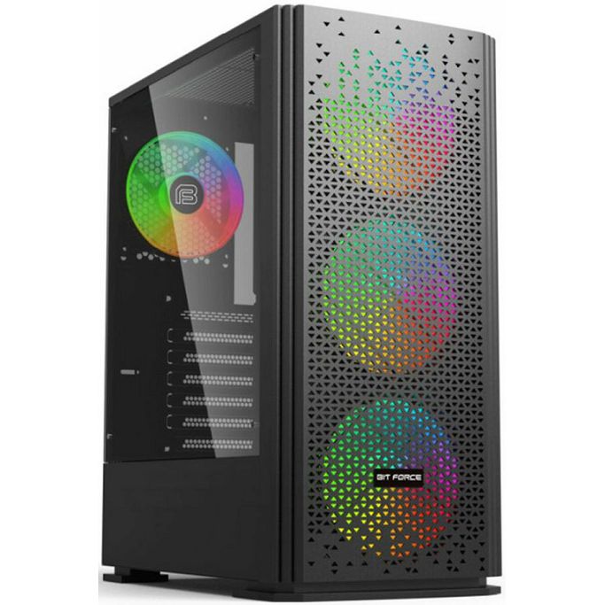 Bit Force Midi Tower ORION CF-4, RGB, Gaming Black - Slika 1