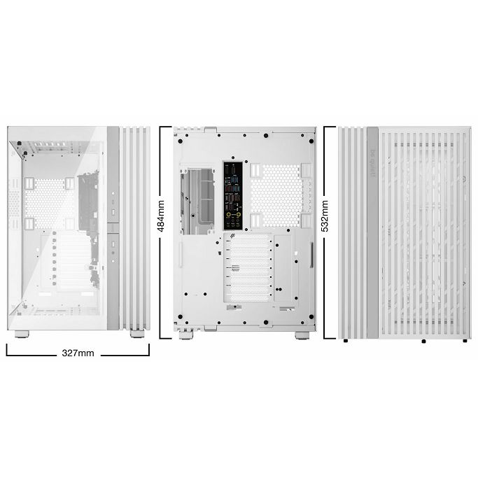 Be quiet! Full Tower Light Base 900 DX White, glass window, BGW70 - Slika 6
