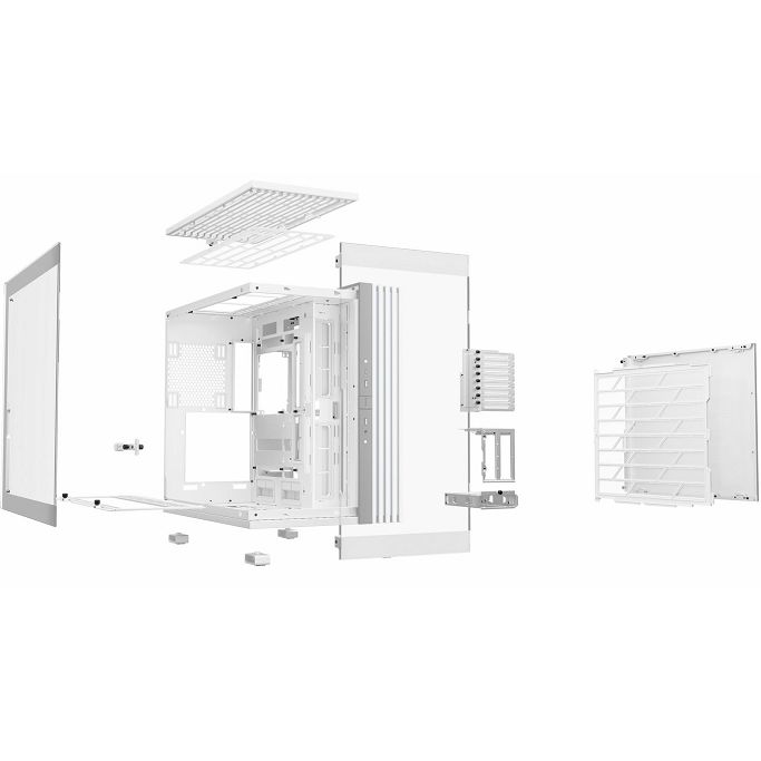 Be quiet! Full Tower Light Base 900 DX White, glass window, BGW70 - Slika 7