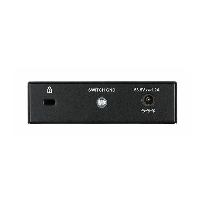 D-Link Switch DGS-1005P, 5-Port (4PoE+), Gigabit, Unmanaged PoE, Desktop, metalno kućište, DGS-1005P/E - Slika 3