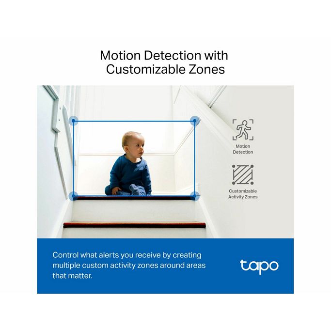 TP-Link Wi-Fi Camera Tapo C230 3K, Pan/Tilt Home Security Wi-Fi Camera - Slika 8