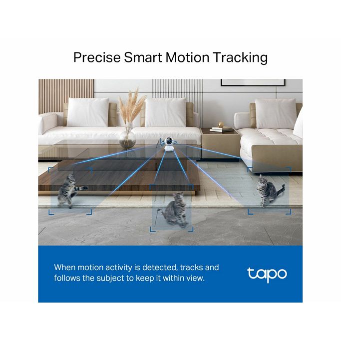 TP-Link Wi-Fi Camera Tapo C230 3K, Pan/Tilt Home Security Wi-Fi Camera - Slika 9