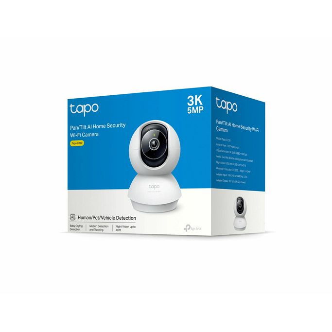 TP-Link Wi-Fi Camera Tapo C230 3K, Pan/Tilt Home Security Wi-Fi Camera - Slika 10
