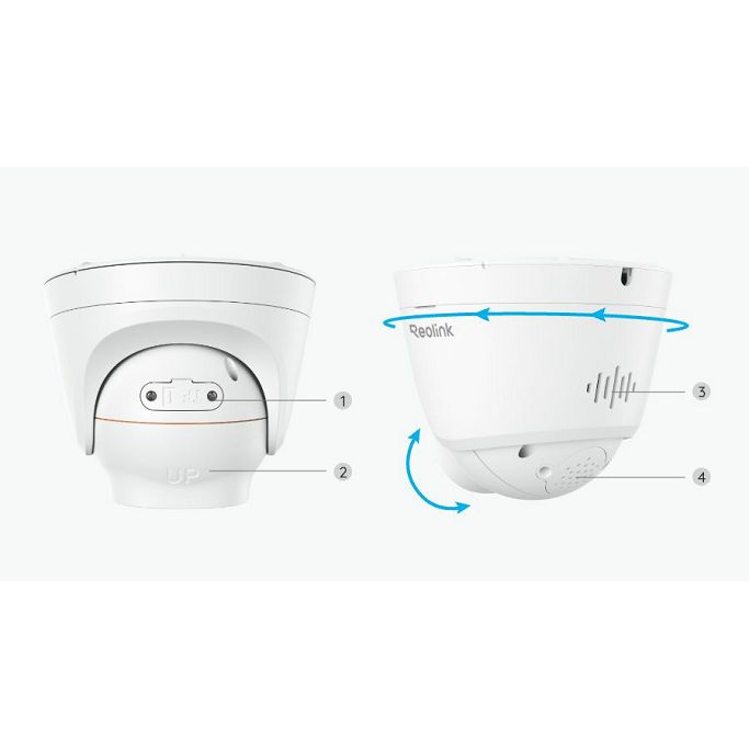 Reolink PoE Spotlights Camera RP-PCT12M 12MP UHD, Color Night Vision 4K Pan/Tilt Security Camera - Slika 9