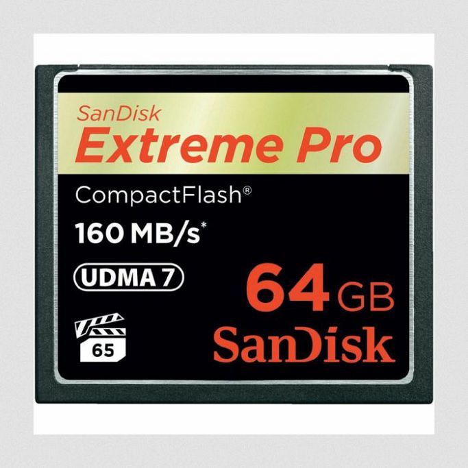 CF 64GB SanDisk Compact Flash Extreme PRO, SDCFXPS-064G-X46 - Slika 2