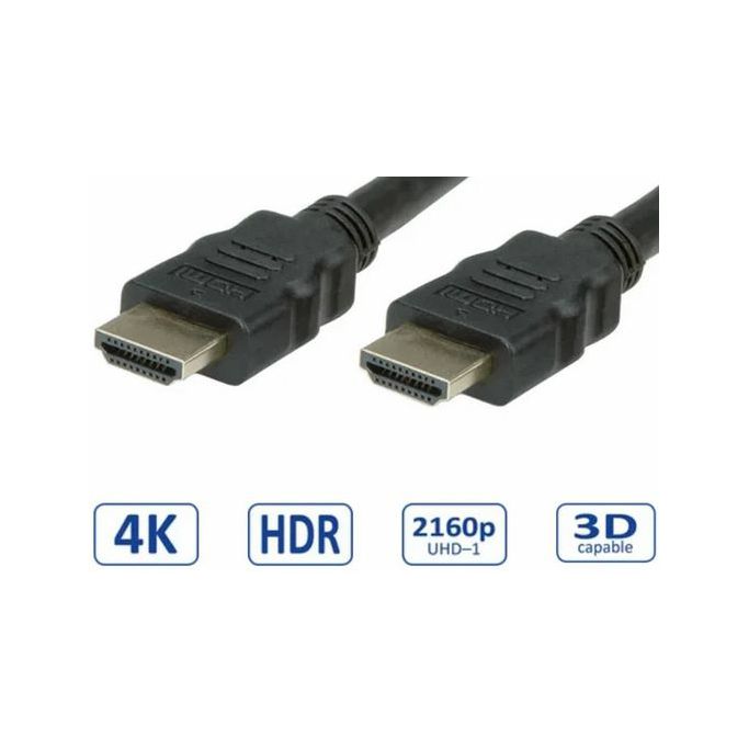 Kabel HDMI 3m, with Ethernet, 4K, Standard, S3702 - Slika 1