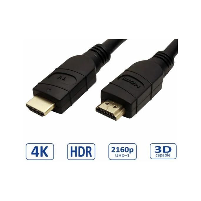Kabel HDMI 25m, HDMI 2.0, 4K@60Hz, aktivni, Roline, 14.99.3454 - Slika 1