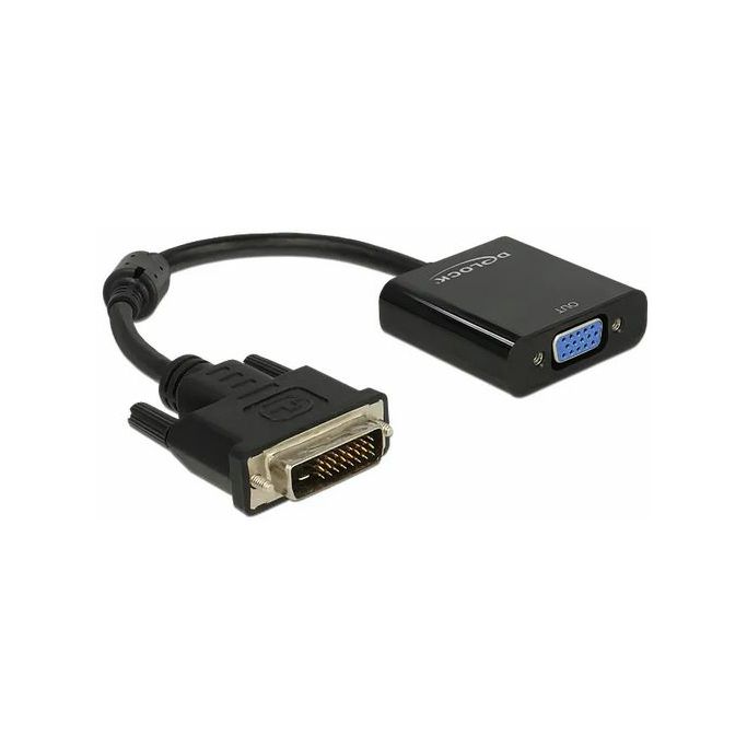 Adapter DVI-D (M)/VGA (Ž), Delock, 65658 - Slika 1