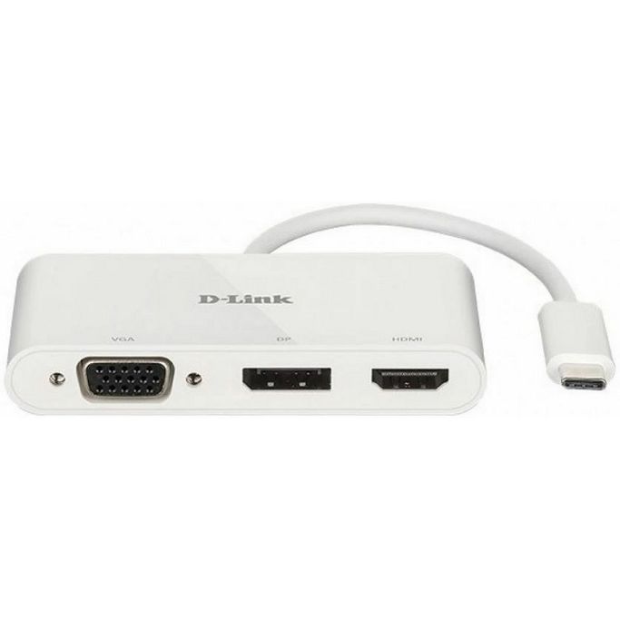 D-Link DUB-V310 adapter 3-in-1 USB-C to HDMI/VGA/DisplayPort - Slika 1