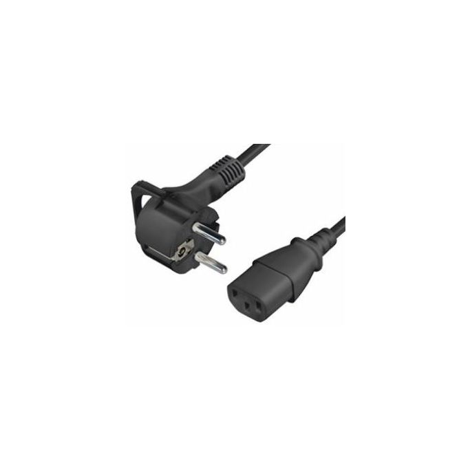 Kabel za napajanje 220V 2.5m kutni, IEC320 C13, TRN-N20-2,5L - Slika 1