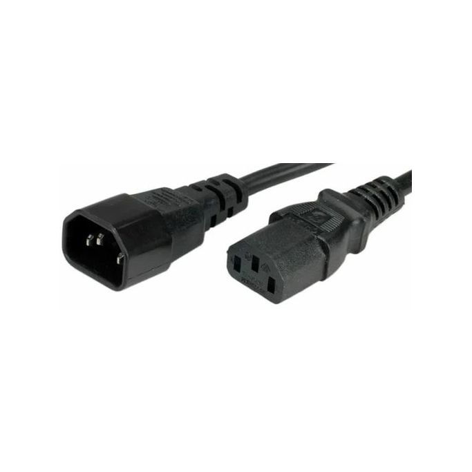 Kabel za napajanje 220V 1.8m, UPS/kompjuter, (C13 na C14), Roline, 19.08.1515 - Slika 1