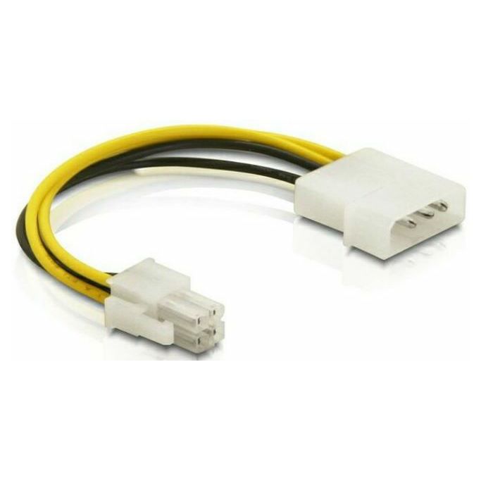 Kabel molex na 4 pina, 0.15m, Delock, 82391 - Slika 1