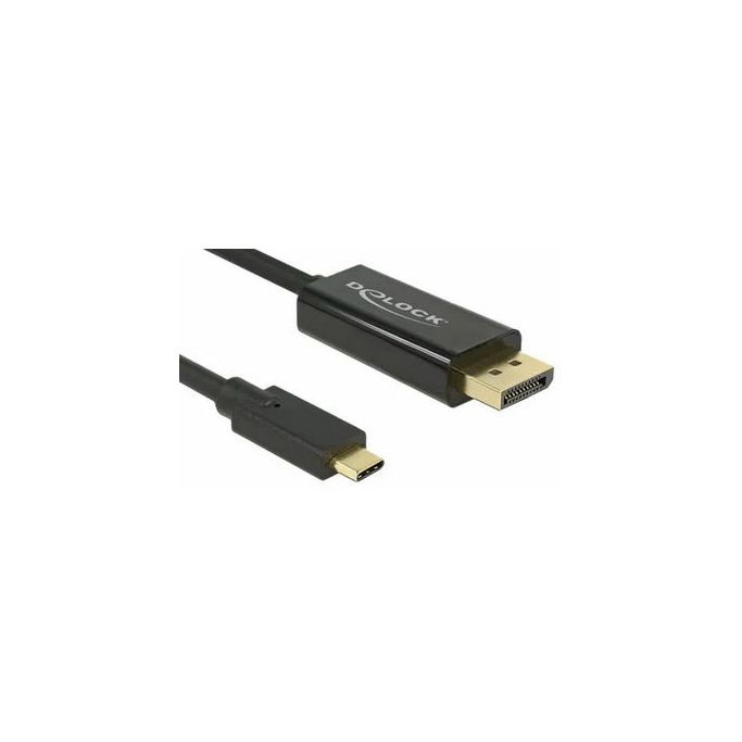 Kabel USB Type-C/Display Port, 1m, Alt, 4K@60Hz, Delock, 85255 - Slika 1