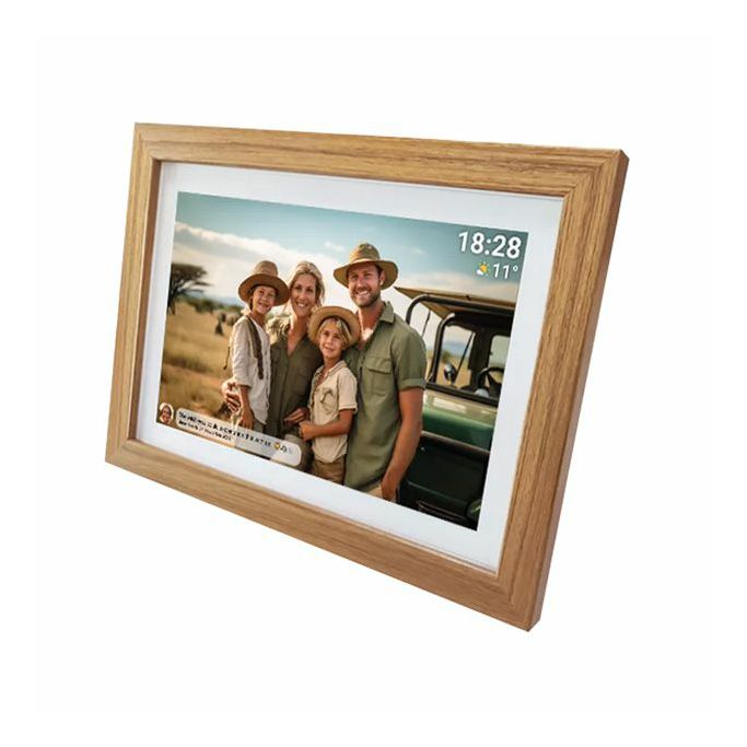 Denver digitalni okvir za slike, 10.1", WXGA IPS Touch Screen, WiFi, 16GB, smeđi, PFF-1042LW - Slika 2