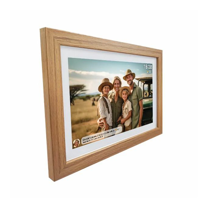 Denver digitalni okvir za slike, 10.1", WXGA IPS Touch Screen, WiFi, 16GB, smeđi, PFF-1042LW - Slika 1