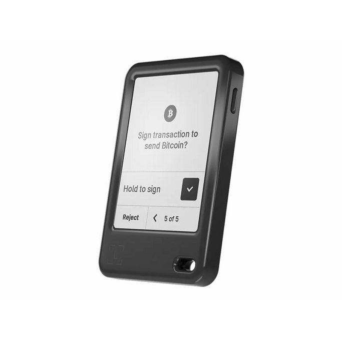Digitalni novčanik za kriptovalute Ledger Nano Gen.5 s ključem za oporavak, NFC, Bluetooth, USB-C, crni - Slika 1