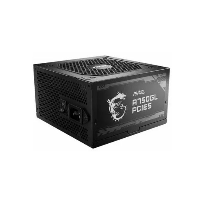 Artikl umanjene vrijednosti Napajanje MSI 750W MAG A750GL, Full modular, PCIE5, 80 PLUS Gold, ATX 3.1, 306-7ZP8E11-CE0 - Slika 1