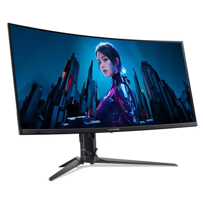 Acer Predator X34 X34X5bmiiphuzx, 34", UWQHD, OLED, 240Hz, 0.01ms, 2xHDMI, DP, zvučnici, zakrivljeni 1800R, UM.CXXEE.501 - Slika 1