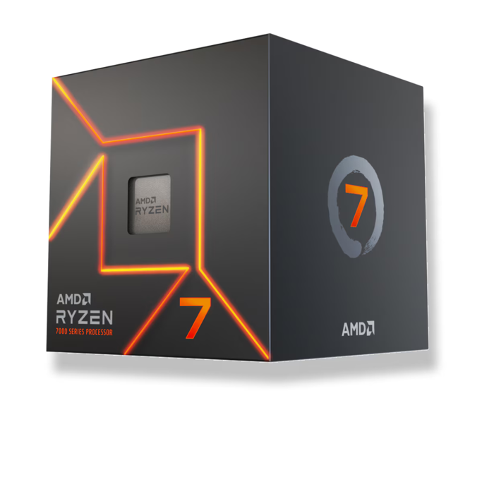 AMD Ryzen 7 7700, BOX, 3.8GHz, 32MB, 65W, AM5, Radeon Graphics, 100-100000592BOX - Slika 1