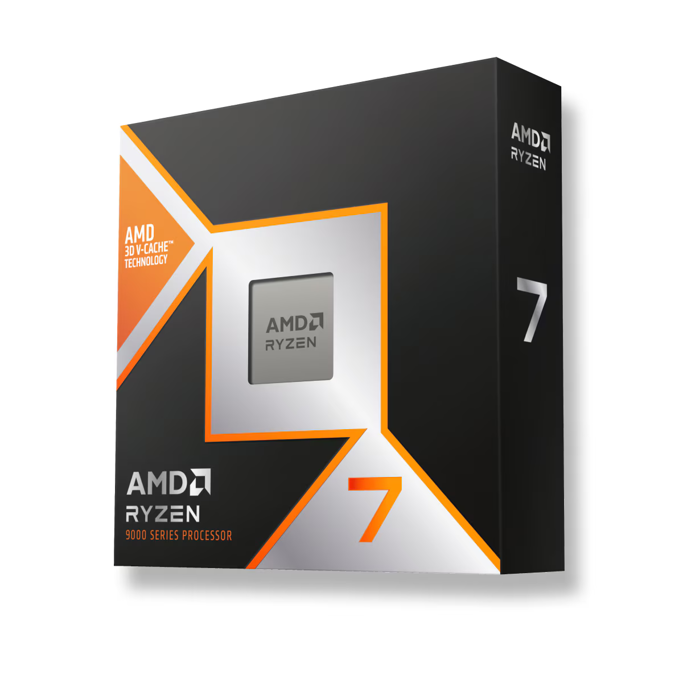 AMD Ryzen 7 9800X3D, BOX, 4.7GHz, 96MB, 120W, AM5, Radeon Graphics, 100-100001084WOF - Slika 1