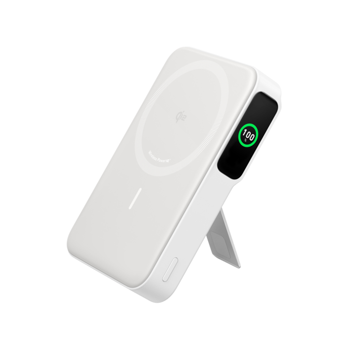 Anker 633 MagGo 10000mAh, magnetic wireless powerbank, white, A1654G21 - Slika 1