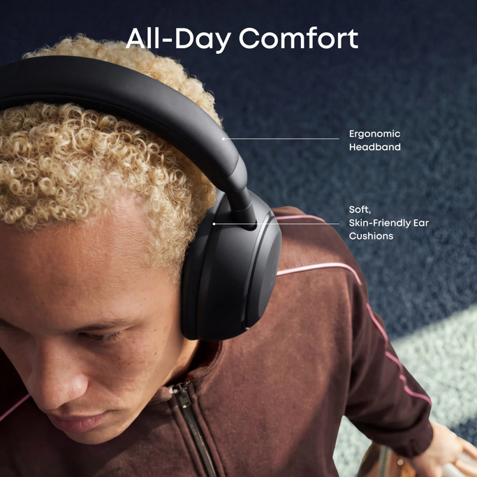 Anker bežične slušalice Soundcore Space 2, Naglavne, Bluetooth, Black, D1402G11 - Slika 4