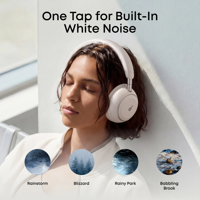 Anker bežične slušalice Soundcore Space 2, Naglavne, Bluetooth, White, D1402G21 - Slika 6