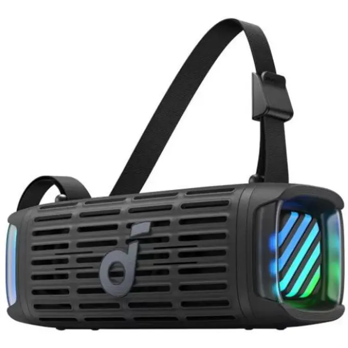Anker zvučnik Soundcore Boom 3i portable waterproof speaker, Black - Slika 1