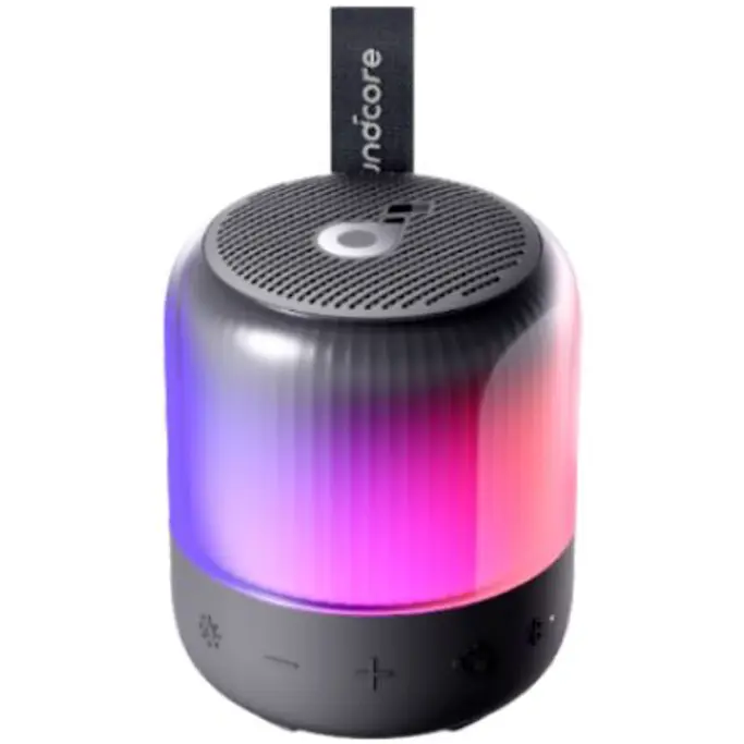 Anker zvučnik Soundcore Glow Mini, Bluetooth, Black, A3136G11 - Slika 1