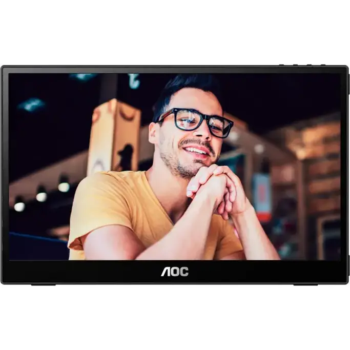 AOC 16T3EA 15.6", FHD, IPS, 60Hz, USB-C, PD 15W, prijenosni monitor - Slika 1