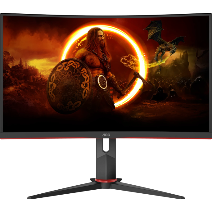AOC C27G2Z3/BK, 27", FHD, Fast VA, 280Hz, 2xHDMI, DP, zakrivljeni 1500R - Slika 3