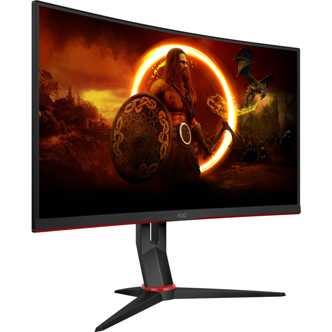 AOC C27G2Z3/BK, 27", FHD, Fast VA, 280Hz, 2xHDMI, DP, zakrivljeni 1500R - Slika 6