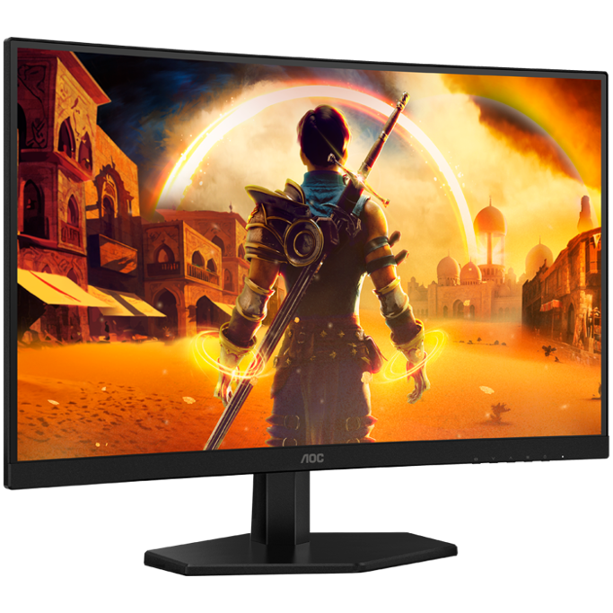 AOC C27G42E, 27", Fast VA, FHD, 180Hz, 2xHDMI, DP, zvučnici, zakrivljeni, 1500R - Slika 2